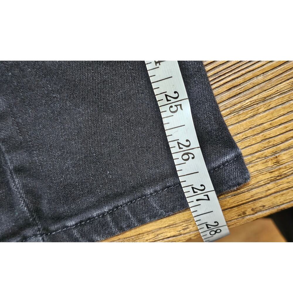 Levis Signature Jeans 26 Black Skinny Jean Levi Strauss Co Adjustable Waist - Picture 9 of 10